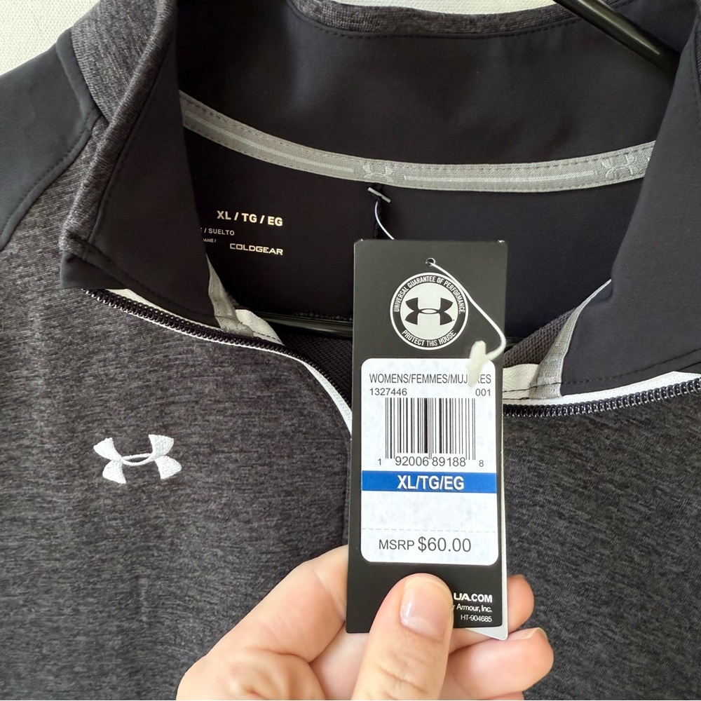 NWT Under Armour Twin Cities Orthopedics Pullover Sweatshirt size XL - Picture 3 of 4